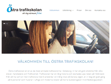 Tablet Screenshot of ostratrafikskolan.se